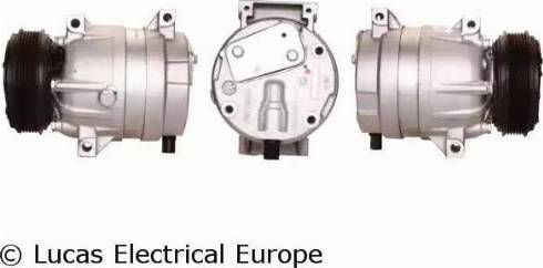 Lucas Electrical ACP754 - Компрессор кондиционера autospares.lv