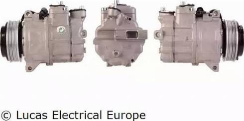 Lucas Electrical ACP752 - Компрессор кондиционера autospares.lv