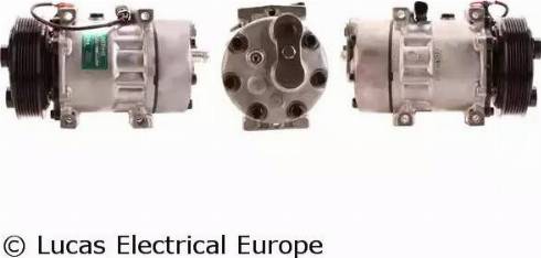 Lucas Electrical ACP766 - Компрессор кондиционера autospares.lv