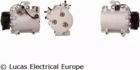 Lucas Electrical ACP705 - Компрессор кондиционера autospares.lv