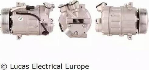 Lucas Electrical ACP700 - Компрессор кондиционера autospares.lv