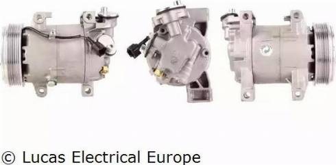 Lucas Electrical ACP701 - Компрессор кондиционера autospares.lv