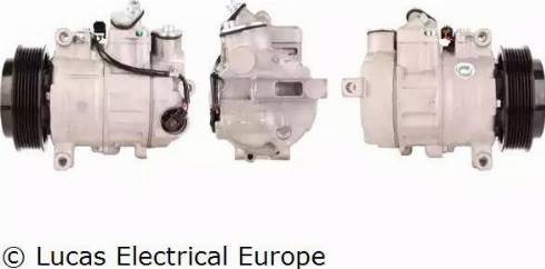 Lucas Electrical ACP708 - Компрессор кондиционера autospares.lv