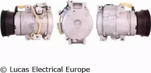 Lucas Electrical ACP710 - Компрессор кондиционера autospares.lv