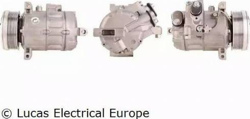 Lucas Electrical ACP783 - Компрессор кондиционера autospares.lv