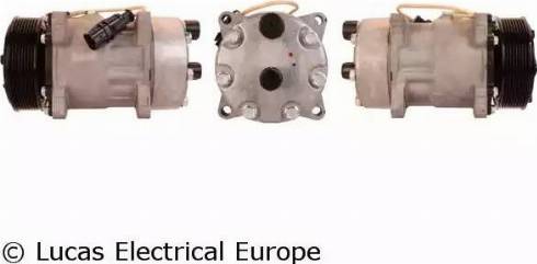 Lucas Electrical ACP787 - Компрессор кондиционера autospares.lv