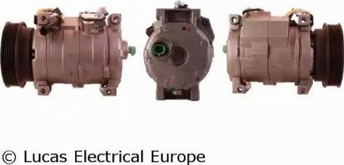 Lucas Electrical ACP736 - Компрессор кондиционера autospares.lv