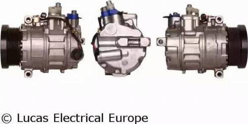 Lucas Electrical ACP738 - Компрессор кондиционера autospares.lv
