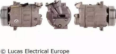 Lucas Electrical ACP733 - Компрессор кондиционера autospares.lv