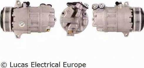 Lucas Electrical ACP729 - Компрессор кондиционера autospares.lv