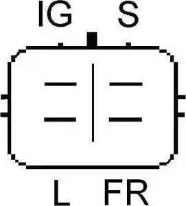 Lucas Electrical LRB00513 - Генератор autospares.lv