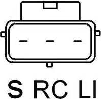 Lucas Electrical LRA02348 - Генератор autospares.lv