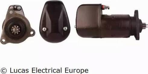 Lucas Electrical LRS00922 - Стартер autospares.lv