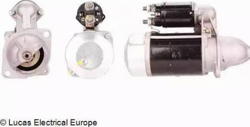 Lucas Electrical LRS00456 - Стартер autospares.lv