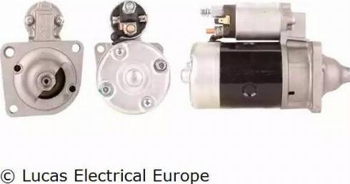 Lucas Electrical LRS00467 - Стартер autospares.lv