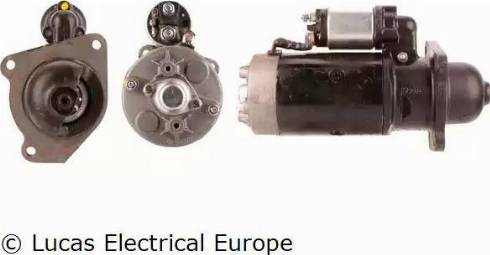 Lucas Electrical LRS00479 - Стартер autospares.lv