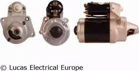 Lucas Electrical LRS00542 - Стартер autospares.lv