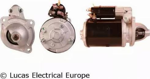 Lucas Electrical LRS00552 - Стартер autospares.lv