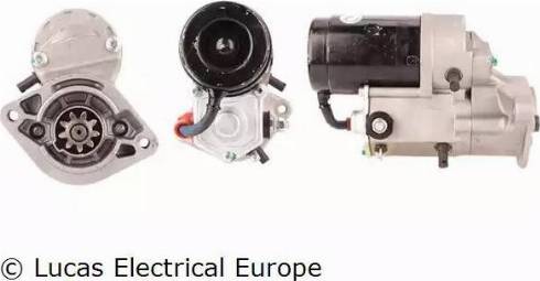 Lucas Electrical LRS00696 - Стартер autospares.lv