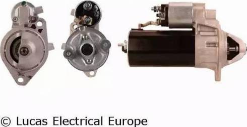 Lucas Electrical LRS00657 - Стартер autospares.lv