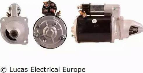 Lucas Electrical LRS00147 - Стартер autospares.lv