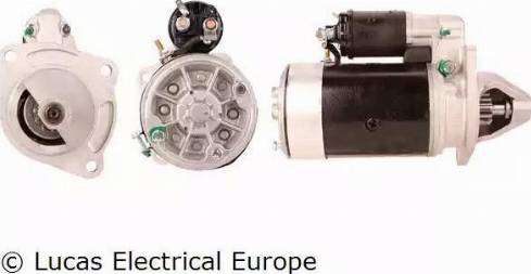 Lucas Electrical LRS00157 - Стартер autospares.lv