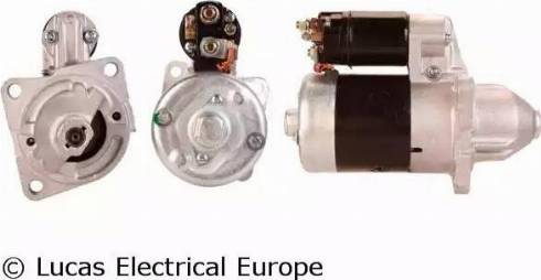 Lucas Electrical LRS00110 - Стартер autospares.lv