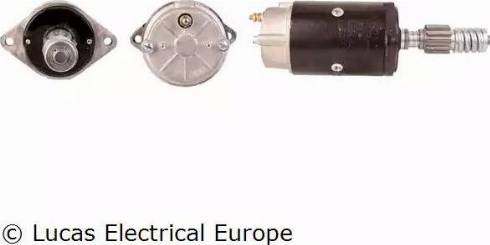 Lucas Electrical LRS00136 - Стартер autospares.lv