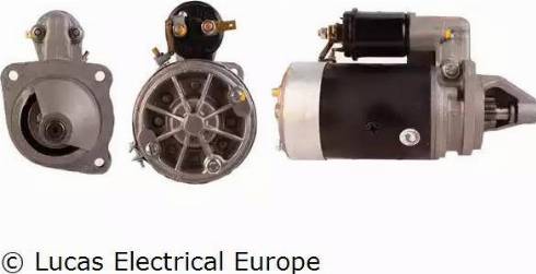 Lucas Electrical LRS00124 - Стартер autospares.lv