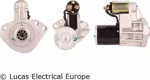 Lucas Electrical LRS00849 - Стартер autospares.lv