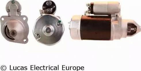 Lucas Electrical LRS00840 - Стартер autospares.lv