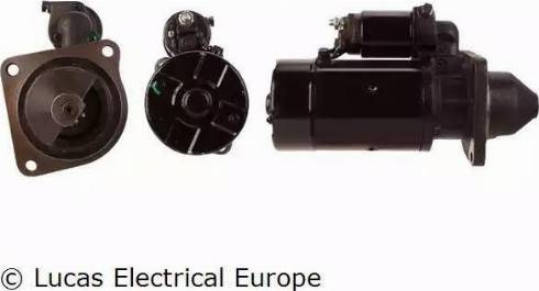 Lucas Electrical LRS00847 - Стартер autospares.lv