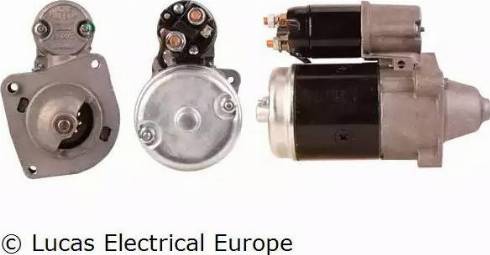 Lucas Electrical LRS00827 - Стартер autospares.lv