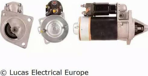 Lucas Electrical LRS00309 - Стартер autospares.lv