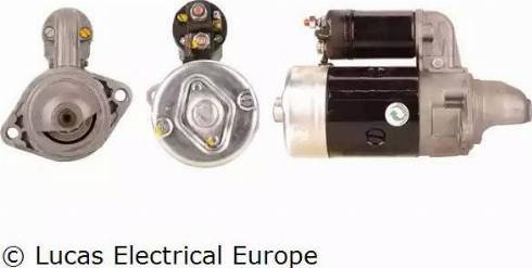 Lucas Electrical LRS00262 - Стартер autospares.lv