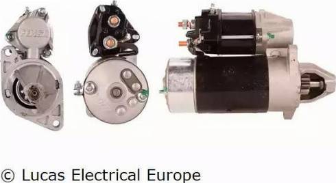 Lucas Electrical LRS00231 - Стартер autospares.lv