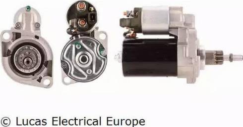 Lucas Electrical LRS00791 - Стартер autospares.lv