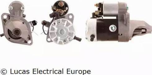 Lucas Electrical LRS00793 - Стартер autospares.lv