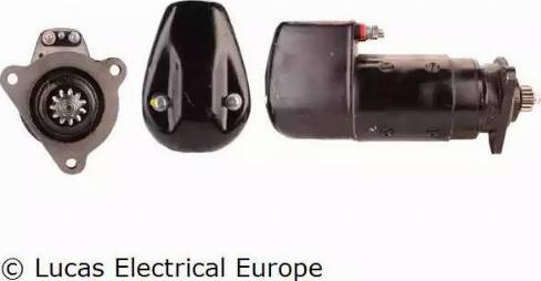 Lucas Electrical LRS00746 - Стартер autospares.lv