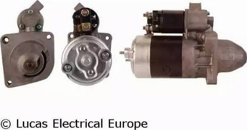 Lucas Electrical LRS00743 - Стартер autospares.lv