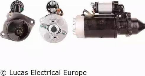 Lucas Electrical LRS00747 - Стартер autospares.lv