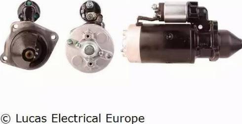 Lucas Electrical LRS00765 - Стартер autospares.lv