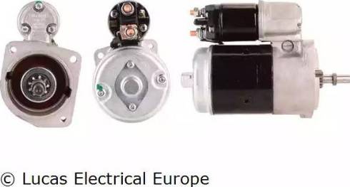 Lucas Electrical LRS00761 - Стартер autospares.lv