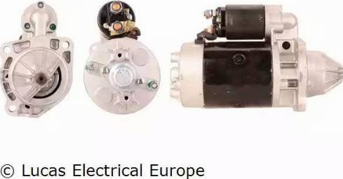 Lucas Electrical LRS00762 - Стартер autospares.lv