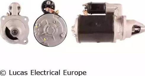 Lucas Electrical LRS00706 - Стартер autospares.lv