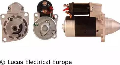 Lucas Electrical LRS00734 - Стартер autospares.lv