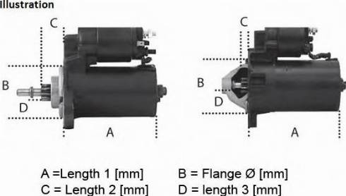 Lucas Electrical LRS01949 - Стартер autospares.lv