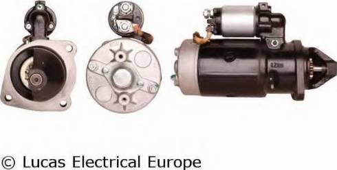 Lucas Electrical LRS01486 - Стартер autospares.lv