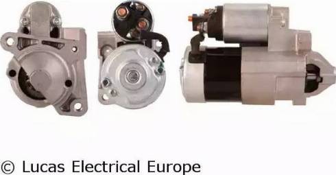 Lucas Electrical LRS01593 - Стартер autospares.lv