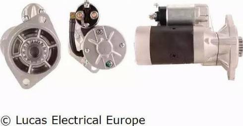 Lucas Electrical LRS01501 - Стартер autospares.lv